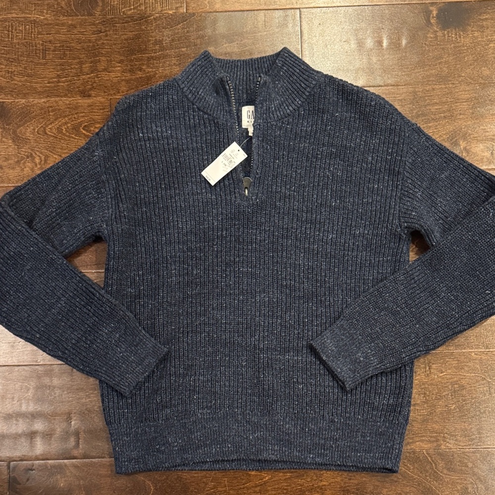 Boys Gap Quarter zip sweater